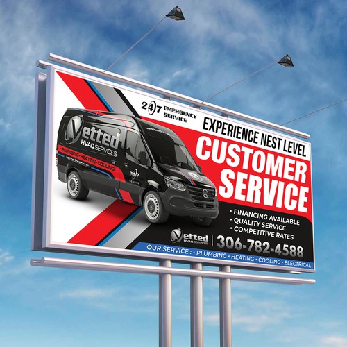 VETTED Billboards to grab ATTENTION Design by shendypryd