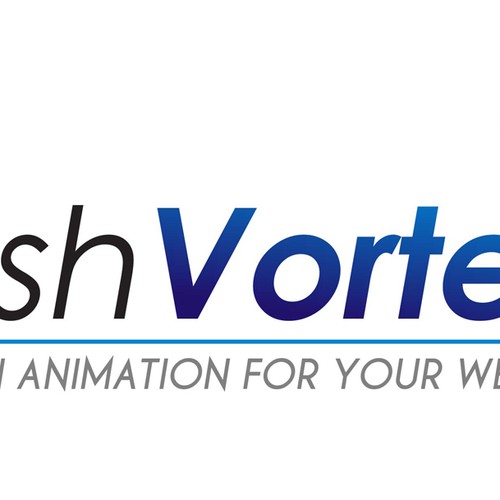 FlashVortex.com logo Design von design2work