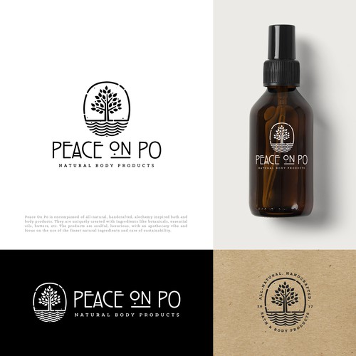 Natural body care company needs a clean and modern, but soulful logo Design by rl X