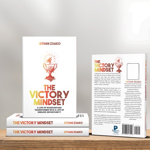 Diseño de Design a powerful "Victory Mindset" book cover [no boring designers allowed!] de T.Primada