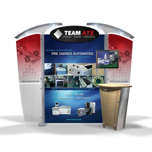 Trade Show Booth Graphics - We'll Promote Winner on our Site! Réalisé par captiv8