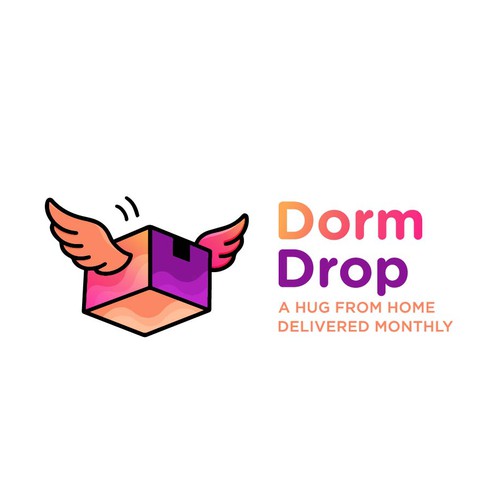 Design a Fresh, Feel-Good Logo for a College Subscription Box Design by ✦✦ArtRasu✦✦
