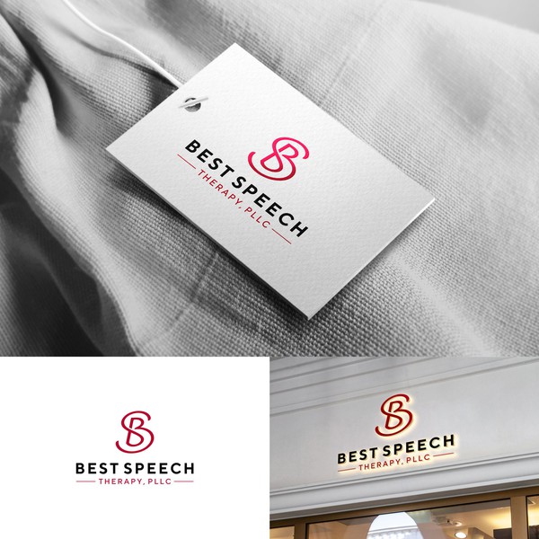 Diseño de #777 titulado "Best Speech Therapy - all about the mouth, the swallow, and speaking"