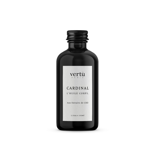 Vertu cosmetic brand need his new label , simple and chic Design by MMX