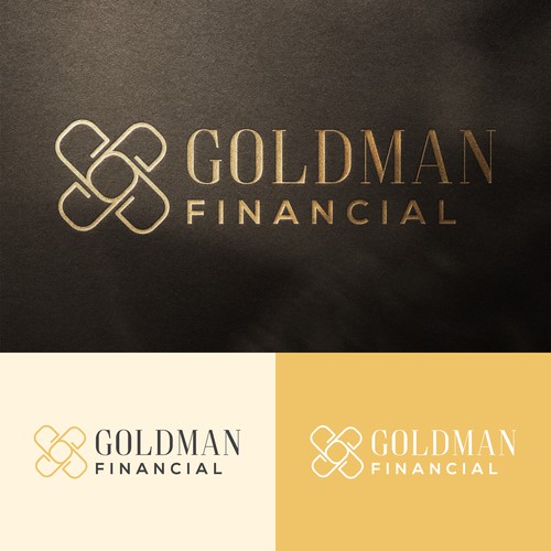 Goldman Logo Design by PearlMoonDesignCo