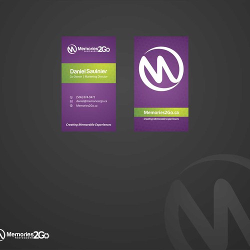 Create a business card for Luxurious Photo Booth Rentals! Design by miljandesign