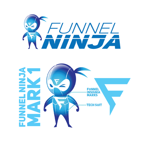 Looking For A Ninja Logo For Our Marketing Agency 🥷🏻 Design by dpot