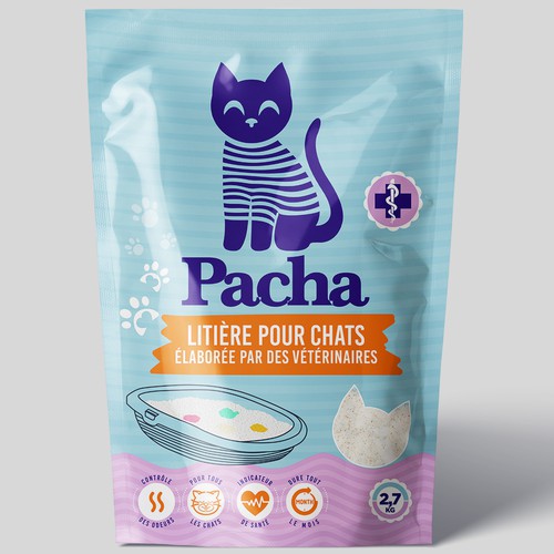 Cat Litter startup Minimalistic packaging - Contest Design von agooshe