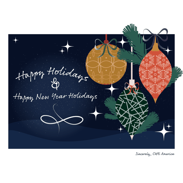 Design realizzato da Two Black Cameras intitolato "Carte de voeux"