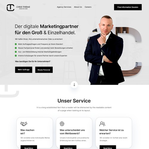 Web page design contest entry by ⚡️unbox.style⚡️
