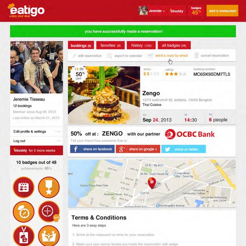 Design 10 badges/icons for eatigo & win full badge 1-on-1 project!! Design by Hardworx Design