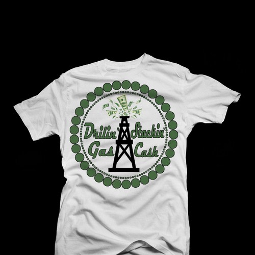 Oil field T-Shirt design! Design by pyroman92