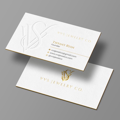 Jewelry business card