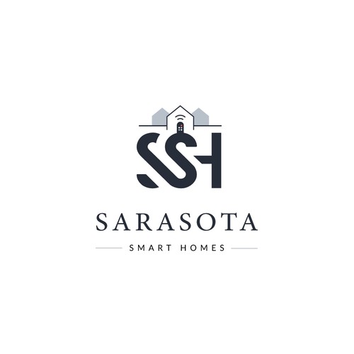 Sarasota Smart Homes logo for our company that does technology innovations and installations Design réalisé par Godly-Student