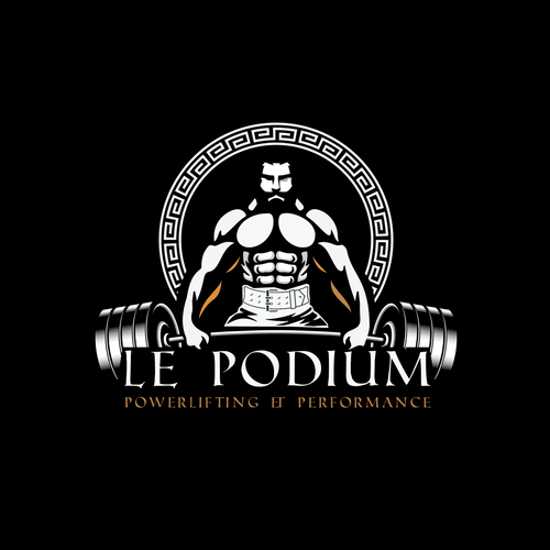 Minimalistic logo for a new powerlifting gym Design by -Spartacus-