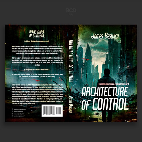 Looking for a truly unique YA dystopian book cover design that stands out Design by BCD∞