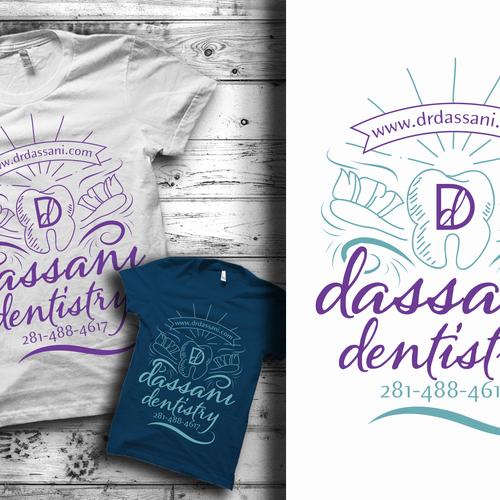 Create a Tshirt for a dental office Tshirt contest
