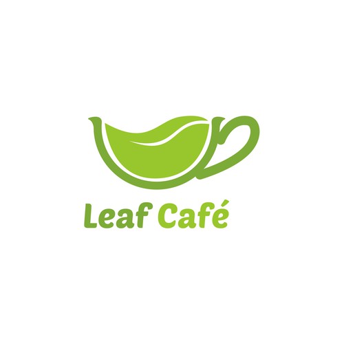 Design di Logo: Leaf Cafe di orange juice designs