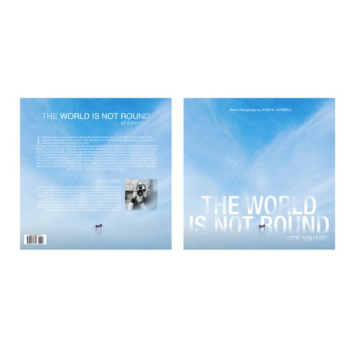 Create a book cover for upcoming travel photography book by International Photographer! Design by chimankorus