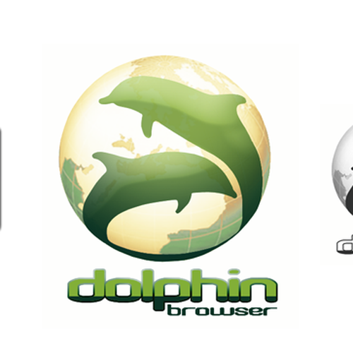 New logo for Dolphin Browser Diseño de klamar