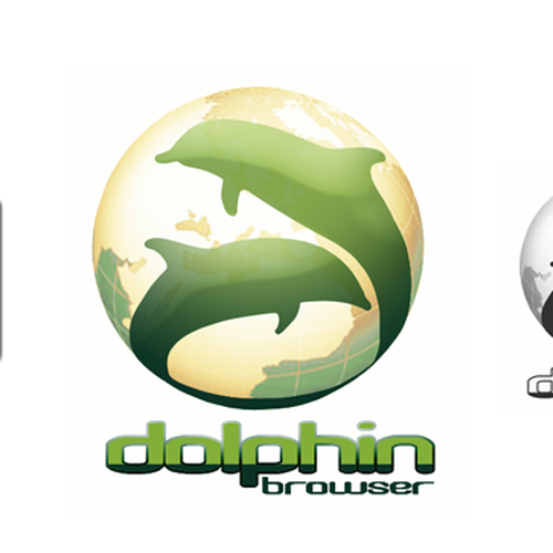 New logo for Dolphin Browser Design por klamar