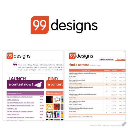 Logo for 99designs Design von Dendo