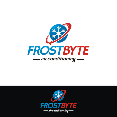 logo for Frostbyte air conditioning Réalisé par Alene.