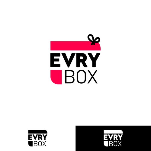Subscription box logo for shipping and brand recognition Design by DodolanDesain