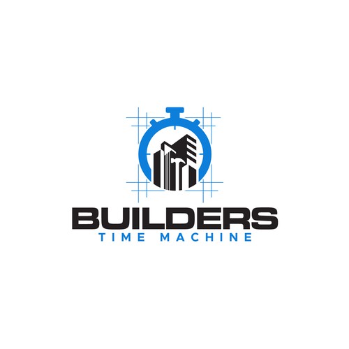 Builders Time Machine Logo Design Design by 7Overlay