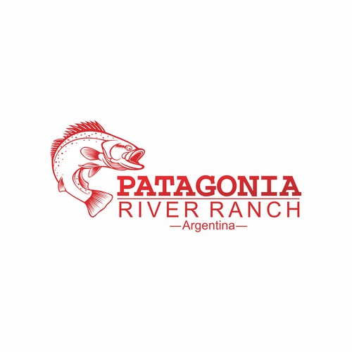 Logo Design for Luxury Fly Fishing Ranch in Patagonia | Logo design contest