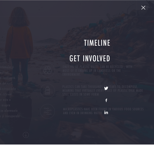 Earth in Focus: A Transformative  Web Experience Highlighting Waste, Pollution, and Sustainability Design by nazdesigns7