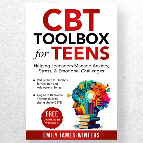 Create a unique and eye-catching book cover that would appeal to teenagers struggling with anxiety Design by ryanurz