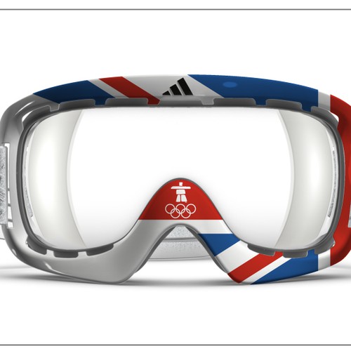 Design adidas goggles for Winter Olympics デザイン by goncalvestomas