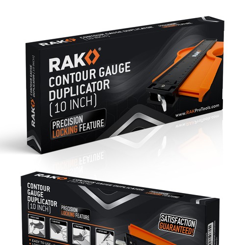 Design eye catching box packaging for RAK Pro Tools Design by C7Z