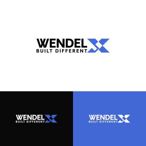 Luxury Logo Design for Wendel X — A Premium Construction Brand Built Different Design by AjiCahyaF