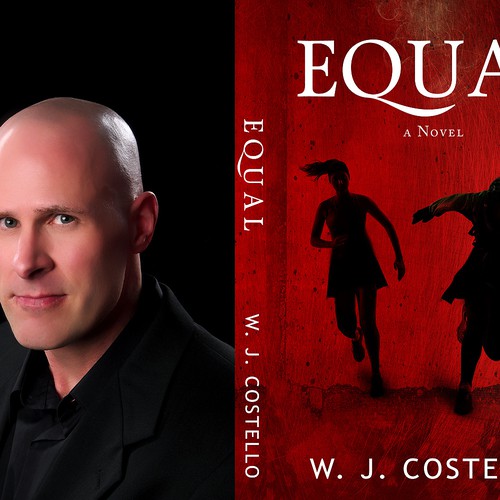 EQUAL book cover (a novel about equality) Design by Venanzio