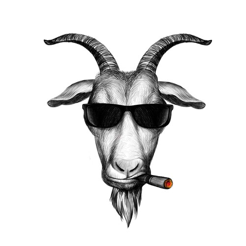 High quality Goat avatar Design by lofosparalogos