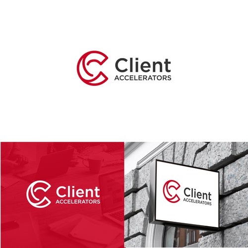 App & Website Logo Client Accelerators Design by ☑️VPcacao
