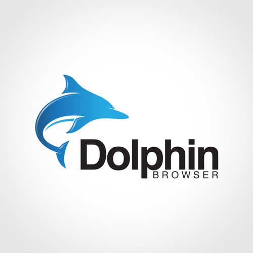New logo for Dolphin Browser Design by DominickDesigns