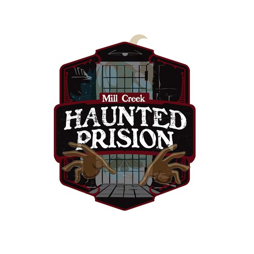 Mill Creek Haunted Prison Design von Housebird