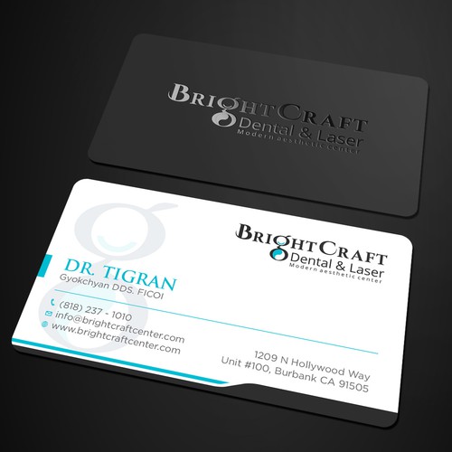 Modern Dental and Medical SPA business card Design réalisé par RENEXIT