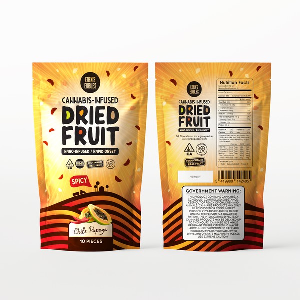 Design by Dem Ro titled "Eden's Edibles"