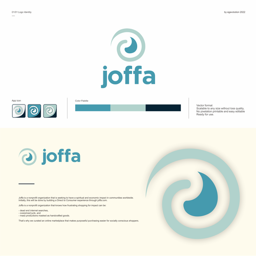 Unique, Clean Logo w/ Icon for E-Commerce Store Design by egavolution