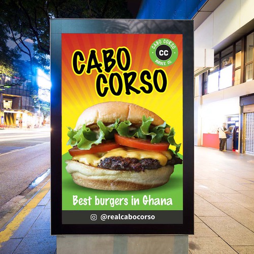 Billboard for Burger Company Design by nng