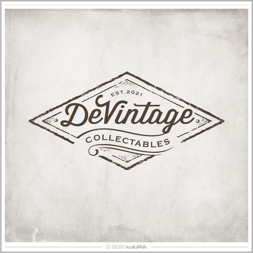 Vintage and retro collectibles Design por kulURA