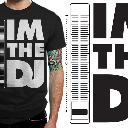 Design di dj inspired t shirt design urban,edgy,music inspired, grunge di matatuhan