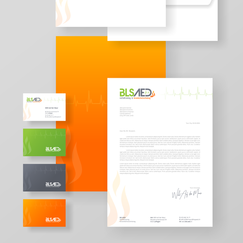 Logo & brand identity pack contest entry by AlexSa