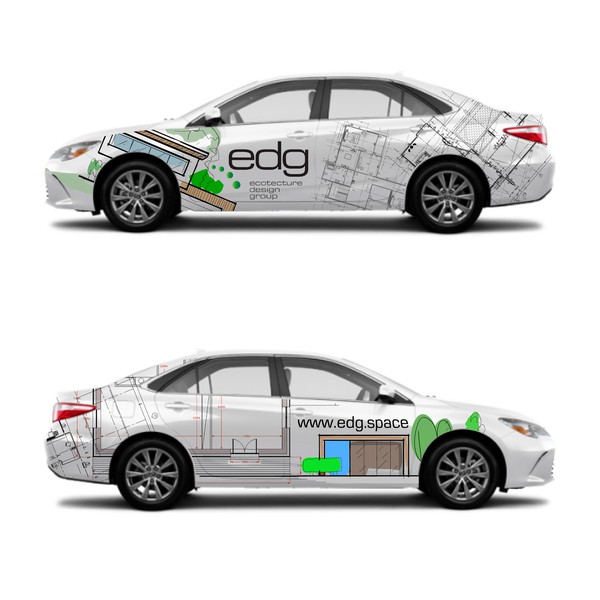 Diseño de TG GRAPHIC titulado "Sketched car !"