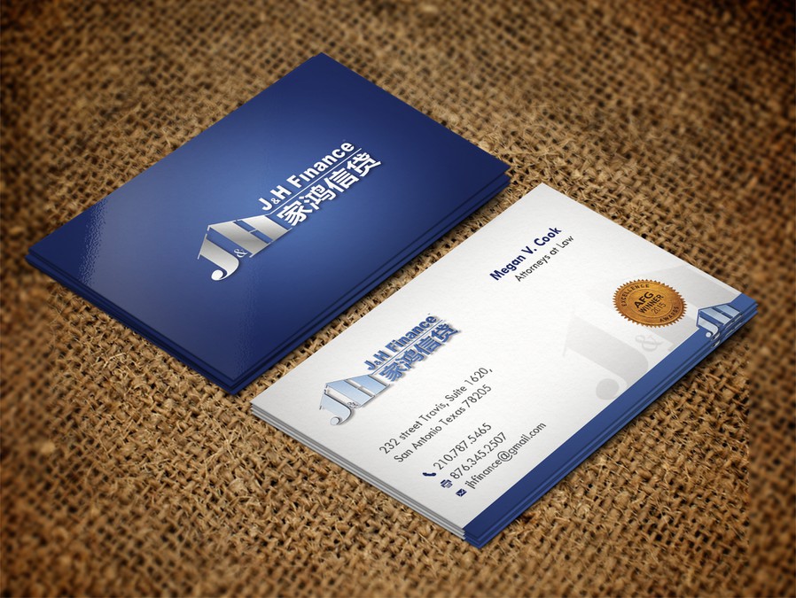 Awarded mortgage broker needs your design! Business card contest