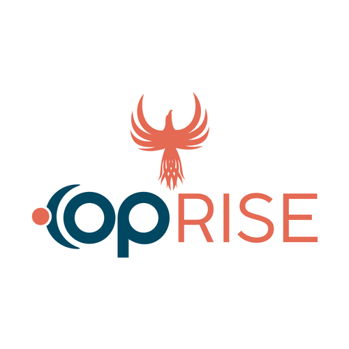OP Rise Logo! Be inspired, bring your creativity, have some design fun! Design by Vandi septiawan